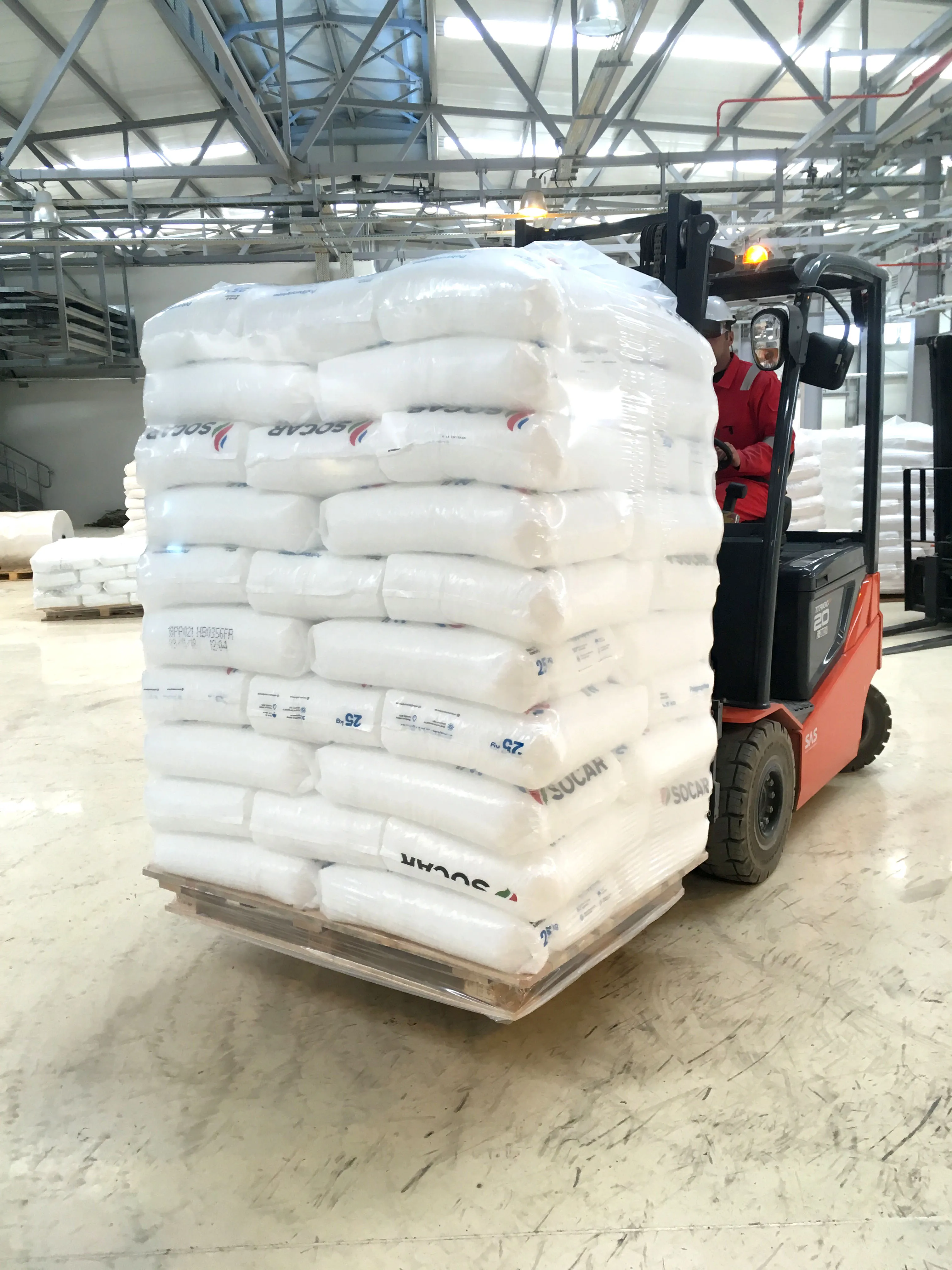 Case study for socar showing the final pallet