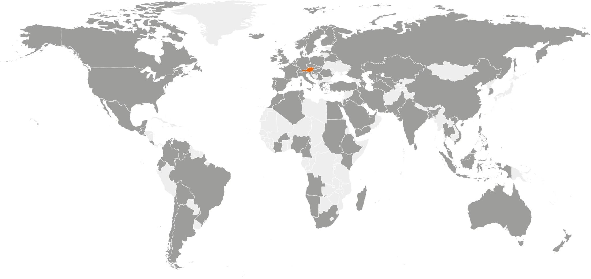 weltkarte verkaufte maschinen